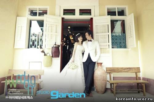 Чжон Чжун Хо и Ли Ха Чжон - свадебные снимки