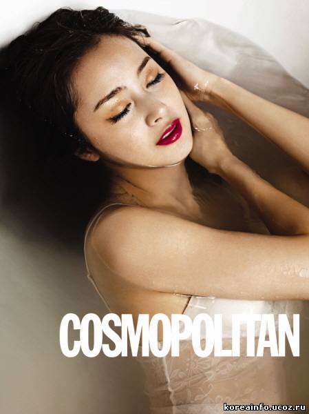 Сексуальная Ким Тэ Хи для Cosmopolitan.
