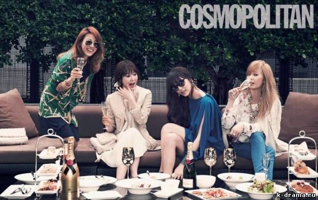 Ли Хё Ри, Пак Си Ён, Maybee и Ан Хе Гён снялись для журнала Cosmopolitan