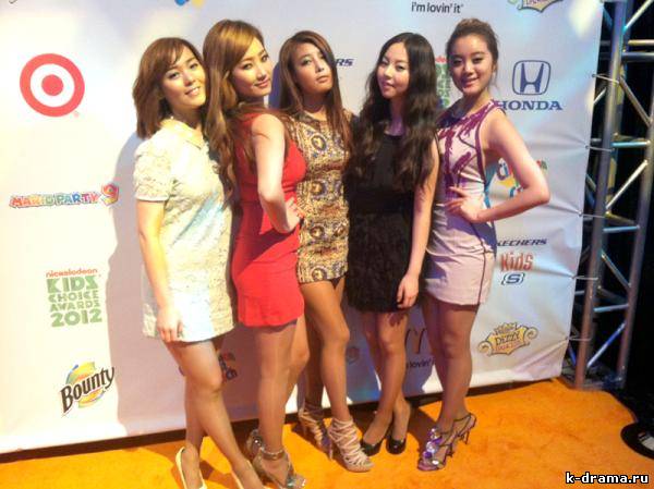 "Kids’ Choice Awards"от Никелодеона и...  "Wonder Girls"!