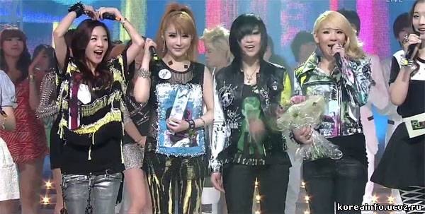 2NE1 выиграли «Inkigayo» + другие выступления