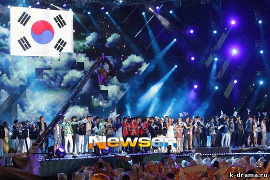 KARA, SISTAR, EXO-K, SHINee, INFINITE и другие выступили на “KBS Olympic London 2012 Festival”