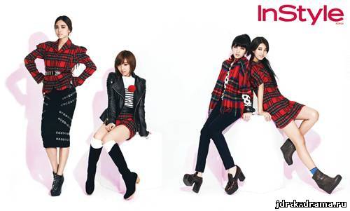 miss A позируют для «InStyle»