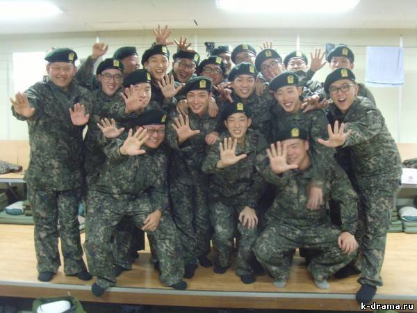Первое фото Литука из Super Junior в армии