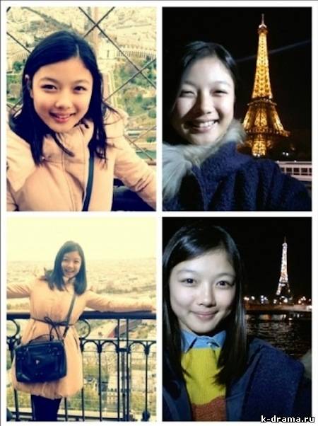 Ким Ю Чжон познакомилась с Парижем.