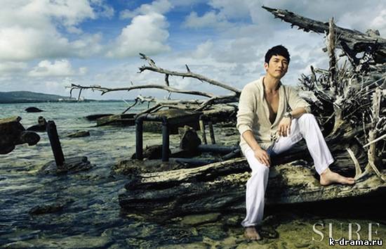 Чжан Хёк отдыхает на острове Сайпан.