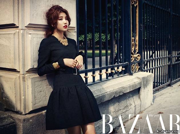 Модница Сюзи для Harper’s Bazaar.