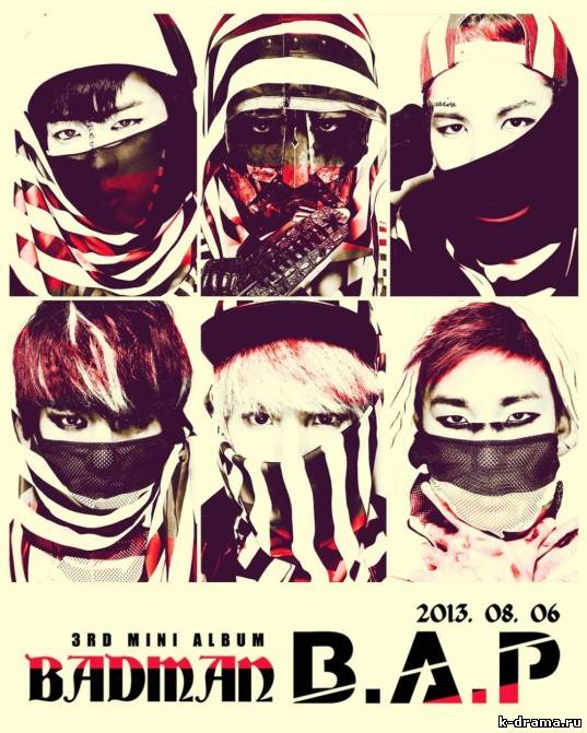 B.A.P выпустили групповой фото-тизер к ‘BADMAN