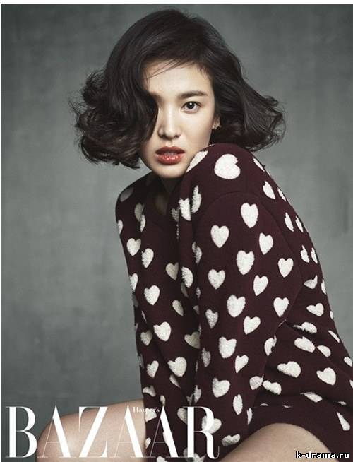 Сон Хё Кё на обложке Harper’s Bazaar.