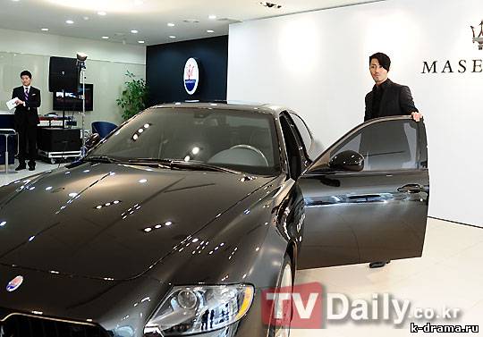 Чха Сын Вон стал рекламной моделью Maserati